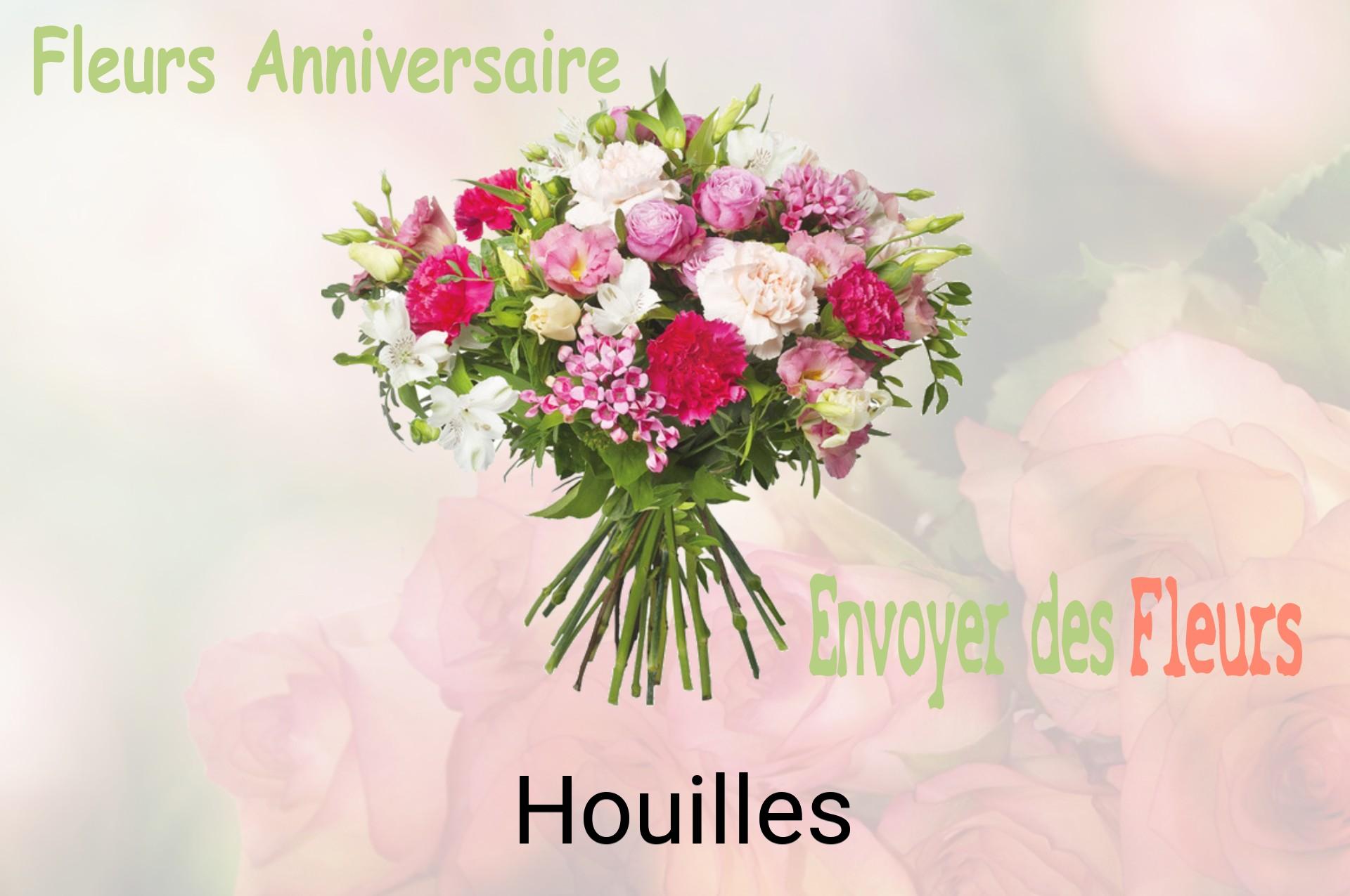 Bouquet de fleurs d’anniversaire livré à Houilles